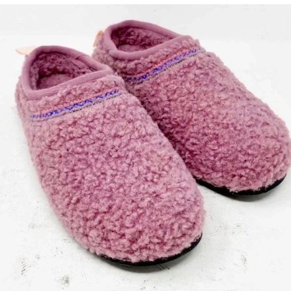 Bombas Shoes - Bombas Sunday Slippers In Mauve Sherpa size 8